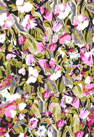 Celia Birtwell inspired print 1